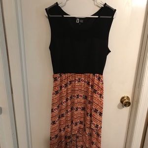 Brand is Vibe sportswear, high low dress